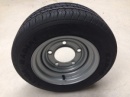 185/60 R12C  tyre,on 5 stud 6.5'' PCD wheel assembly